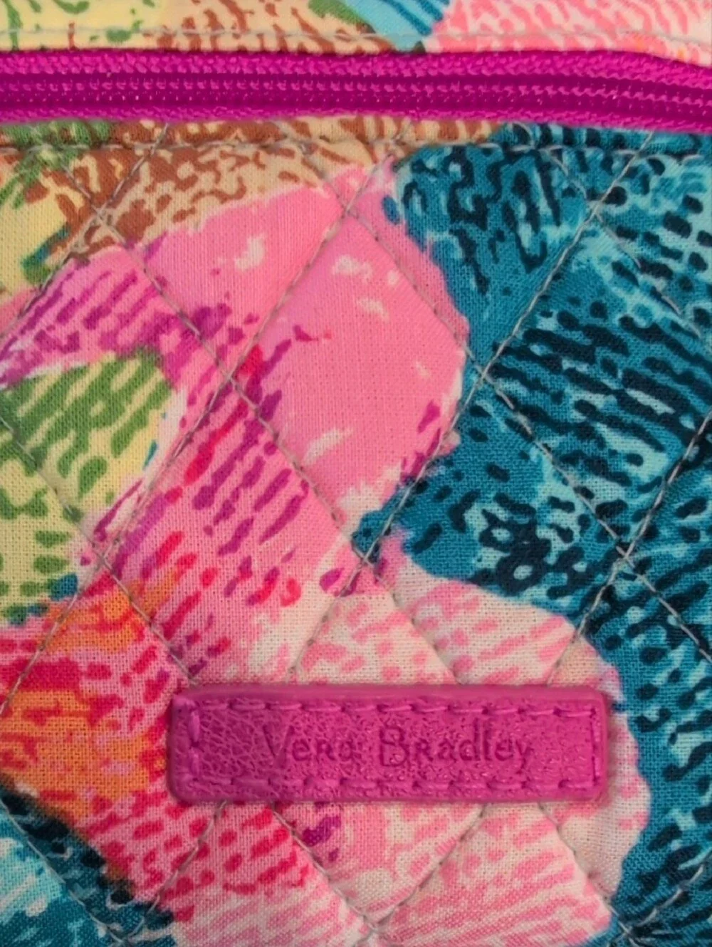 Vera Bradley RFID Phone Floral Superbloom Wallet Wristlet